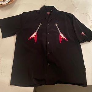 Gibson Hard Rock Orlando musician shirt